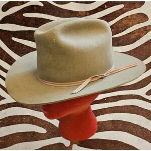 Vintage Stetson Open Road 4X Beaver Size 6 7/8 Fedora Ranch Cowboy Hat